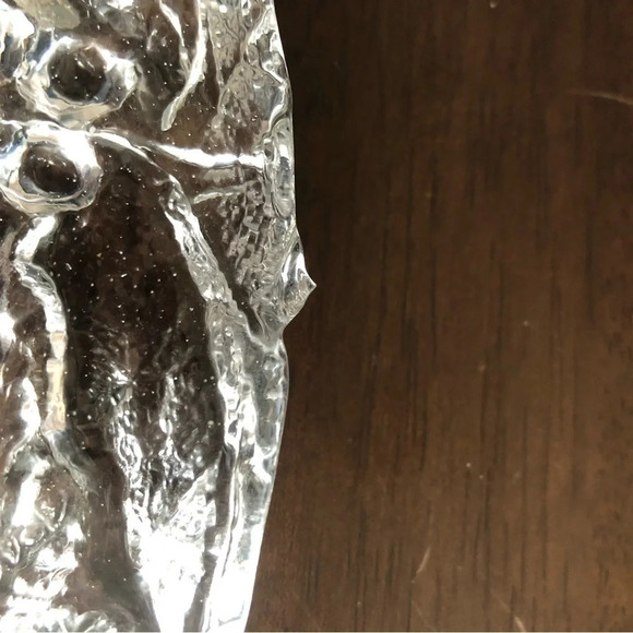 Vetreria Etrusca Italy  Glass Wreath Candle Holder - Picture 6 of 6